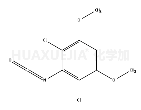Benzene, 2,4-dichloro-3-isocyanato-1,5-dimethoxy