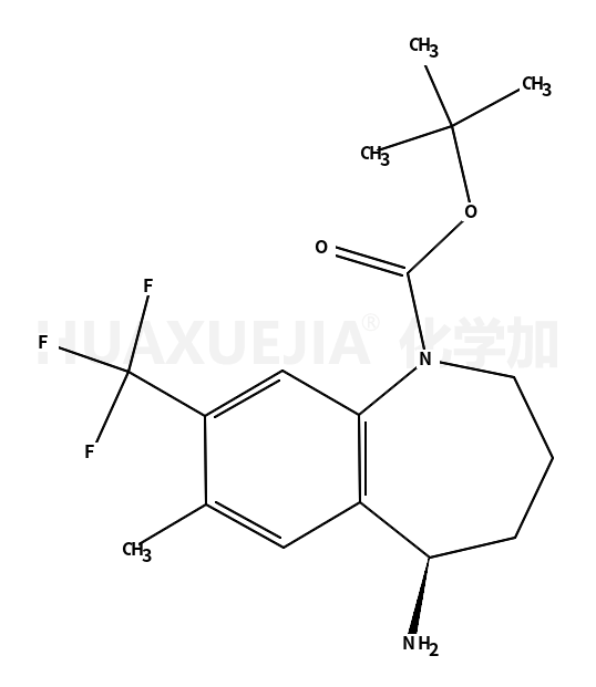 tert-butyl (5S)-5-amino-7-methyl-8-(trifluoromethyl)-2,3,4,5-tetrahydro-1-benzazepine-1-carboxylate
