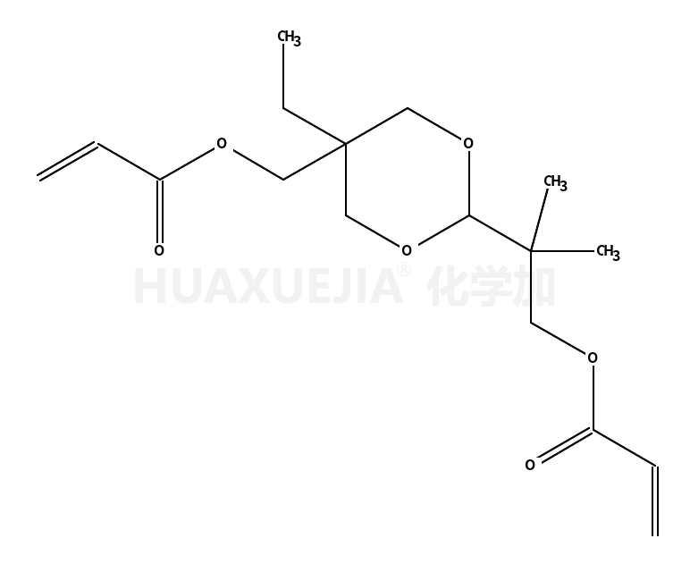 [2-[1,1-二甲基-2-[(1-氧代烯丙基)氧]乙基]-5-乙基-1,3-二氧六环-5基]丙烯酸甲酯