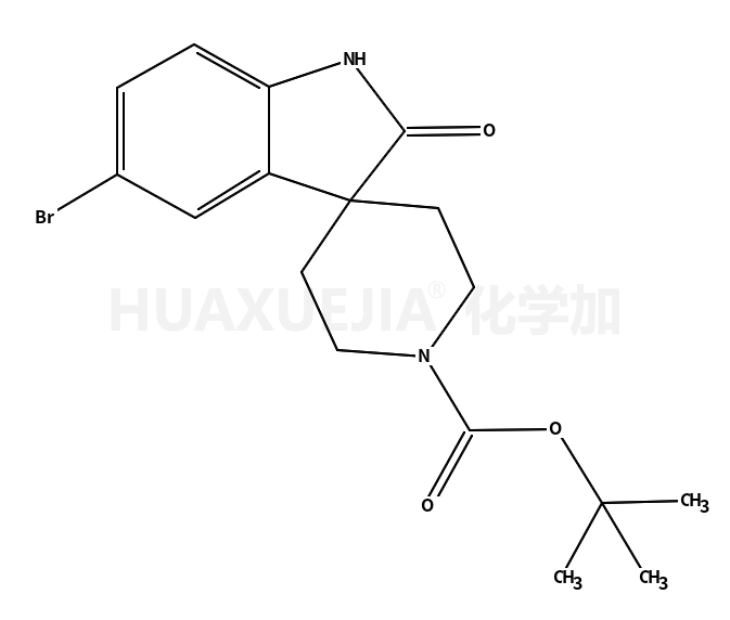 1-Boc-5-溴-1,2-二氢-2-氧代-螺[3H-吲哚-3,4-哌啶]