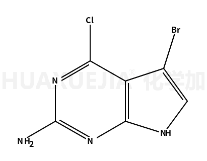 5-溴-4-氯-7H-吡咯并[2,3-d]嘧啶-2-胺