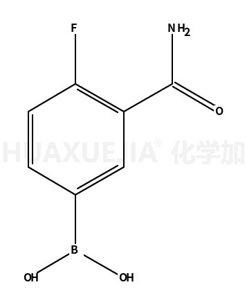 3-carbamoyl-4-fluoro-phenyl)boronic acid