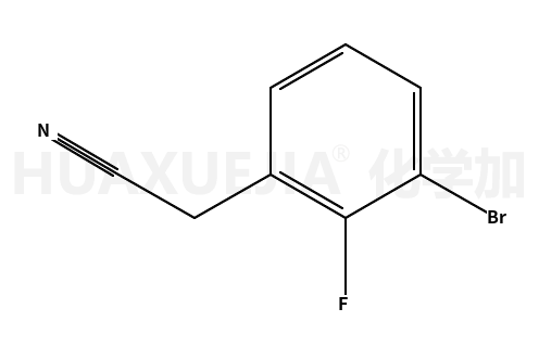 2-(3-bromo-2-fluoro-phenyl)acetonitrile