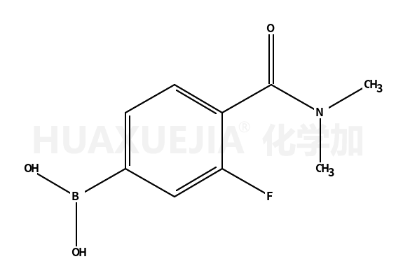 [4-(dimethylcarbamoyl)-3-fluoro-phenyl]boronic acid