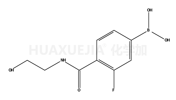 3-氟-4-(2-羟基乙基氨甲酰基)苯硼酸