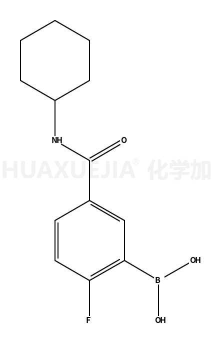 5-环己基氨甲酰基-2-氟苯硼酸