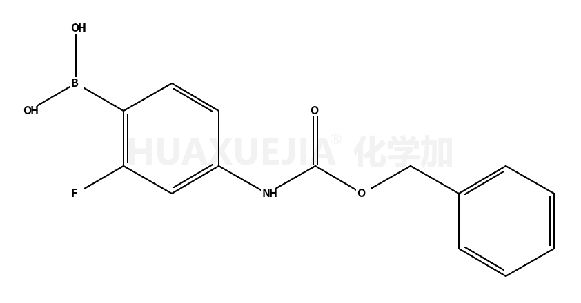 4-苄氧羰基氨基-2-氟苯硼酸