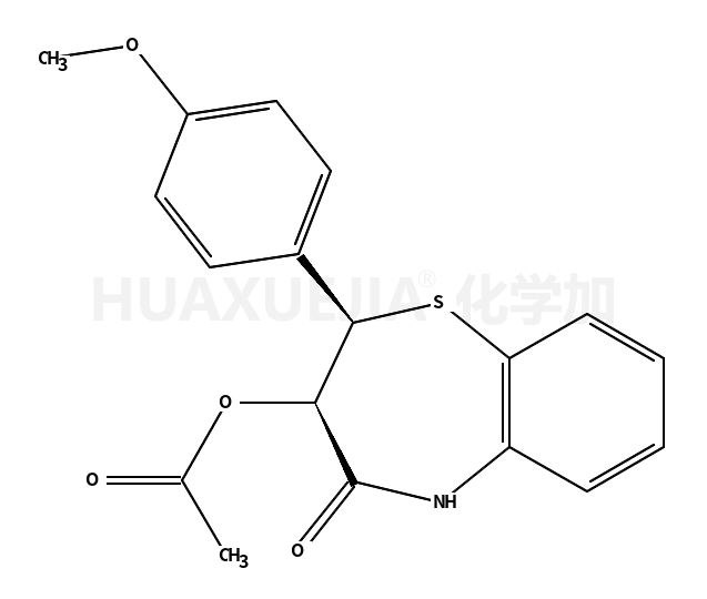 (2S-顺式)-3-(乙酰基氧基)-2,3-二氢-2-(4-甲氧基苯基)-1,5-苯并噻嗪革-4(5h)-酮