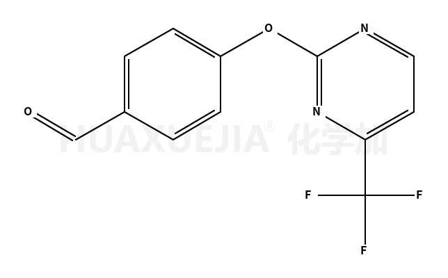 4-{[4-(Trifluoromethyl)pyrimidin-2-yl]oxy}benzaldehyde