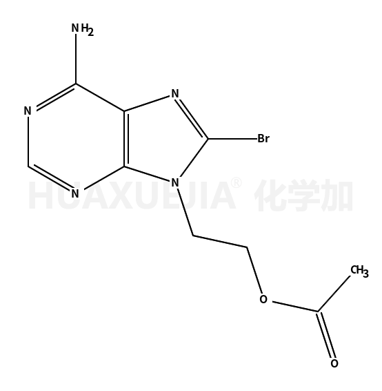 2-(6-amino-8-bromopurin-9-yl)ethyl acetate