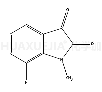 7-氟-1-甲基-1H-吲哚-2,3-二酮7-氟-1-甲基靛红7-氟-N-甲基靛红