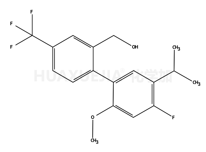 4'-氟-2'-甲氧基-5'-异丙基-4-三氟甲基-1,1'-联苯-2-甲醇