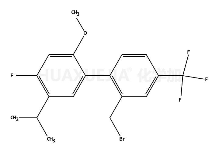 2'-(溴甲基)-4-氟-5-异丙基-2-甲氧基-4'-(三氟甲基)-1,1'-二苯