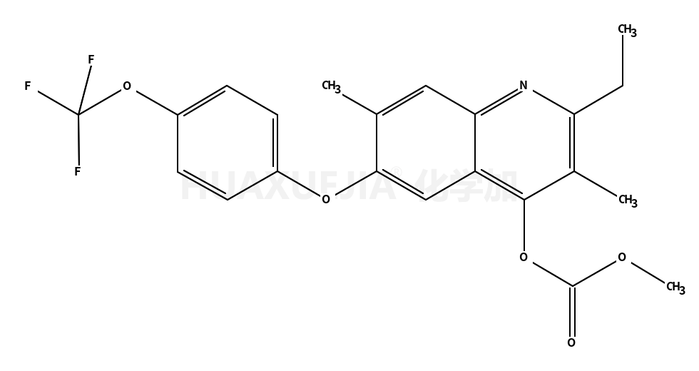 methyl 2-[2-ethyl-3,7-dimethyl-6-[4-(trifluoromethoxy)phenoxy]quinolin-4-yl]acetate