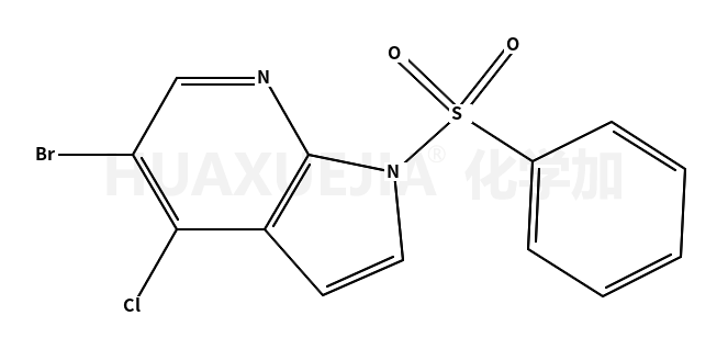 5-溴-4-氯-1-(苯磺酰基)-1H-吡咯并[2,3-B]吡啶