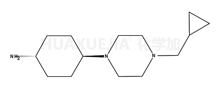 反式-环己胺, 4-[4-(环丙基甲基)-1-哌嗪基]-,