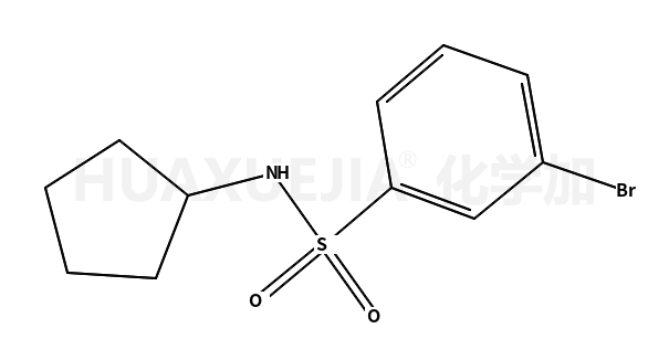 3-bromo-N-cyclopentyl-benzenesulfonamide
