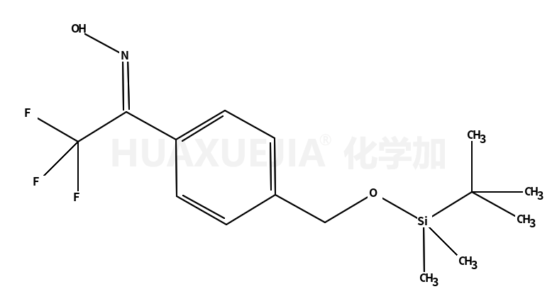(NZ)-N-[1-[4-[[tert-butyl(dimethyl)silyl]oxymethyl]phenyl]-2,2,2-trifluoroethylidene]hydroxylamine