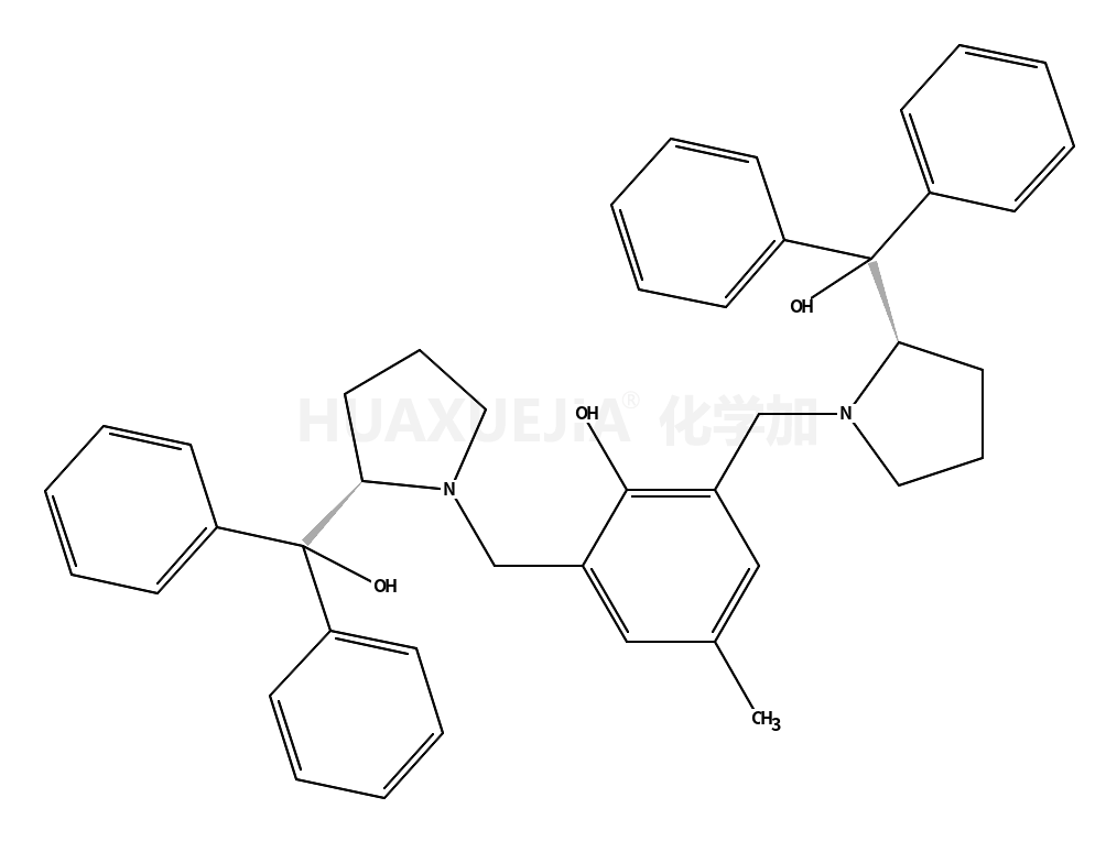 2,6-双[(2R,2'R)-2-(羟基二苯基甲基)-1-吡咯烷基-甲基]-4-甲基苯酚