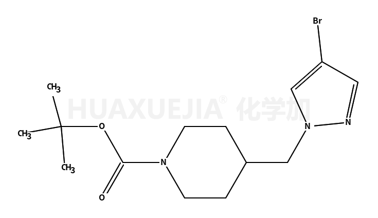 tert-butyl 4-((4-bromo-1H-pyrazol-1-yl)methyl)piperidine-1-carboxylate