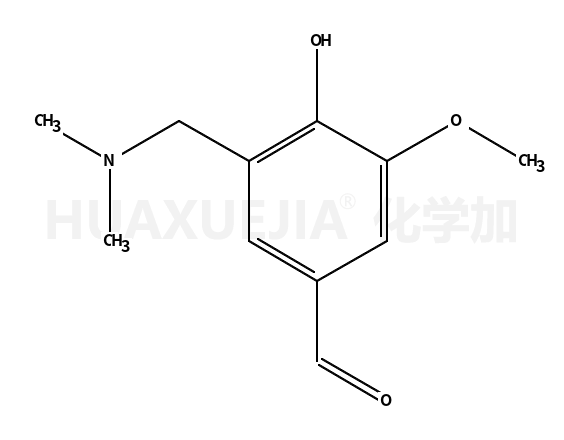 3-[(Dimethylamino)methyl]-4-hydroxy-5-methoxybenzenecarbaldehyde