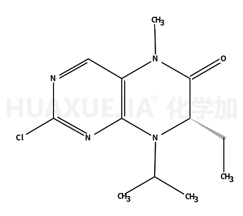 (7R)-2-氯-7-乙基-7,8-二氢-5-甲基-8-(1-甲基乙基)-6(5H)-蝶啶酮