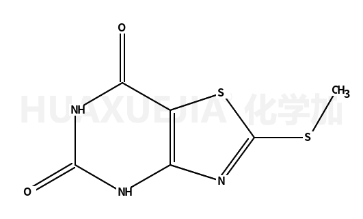 2-(甲硫基)噻唑并[4,5-d]嘧啶-5,7-二醇