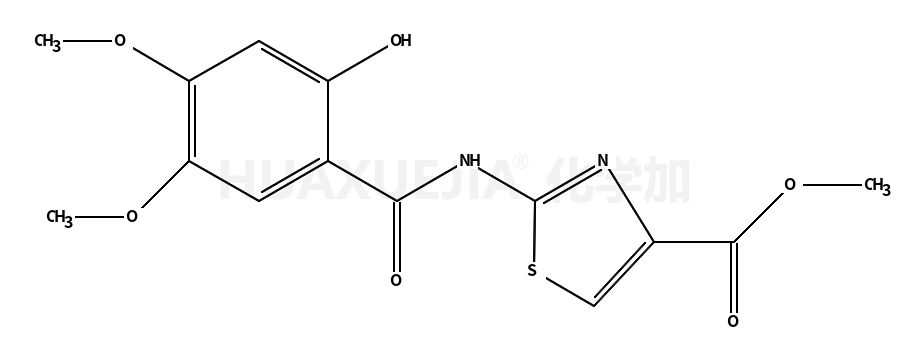 2-[(2-羟基-4,5-二甲氧基苯甲酰基)氨基]-4-噻唑羧酸甲酯