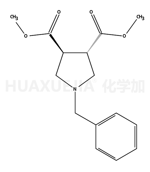 顺式-二甲基 1-苄基吡咯烷-3,4-二羧酸