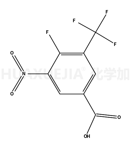 4-氟-3-硝基-5-三氟甲基苯甲酸