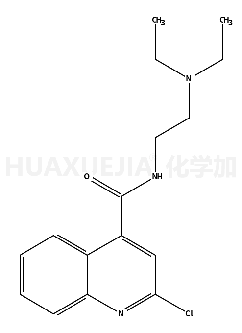 N-(2-(二乙基)胺乙基)-2-氯基-4-喹啉甲酰胺