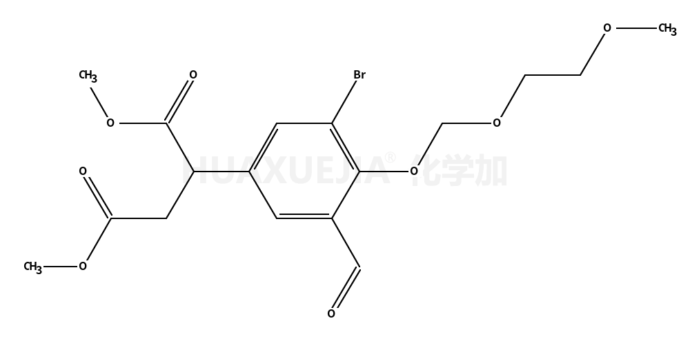 2-(3-溴-5-甲?；?4-((2-甲氧基乙氧基)甲氧基)苯基)琥珀酸二甲酯