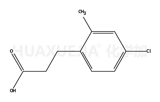 Benzenepropanoic acid, 4-chloro-2-methyl