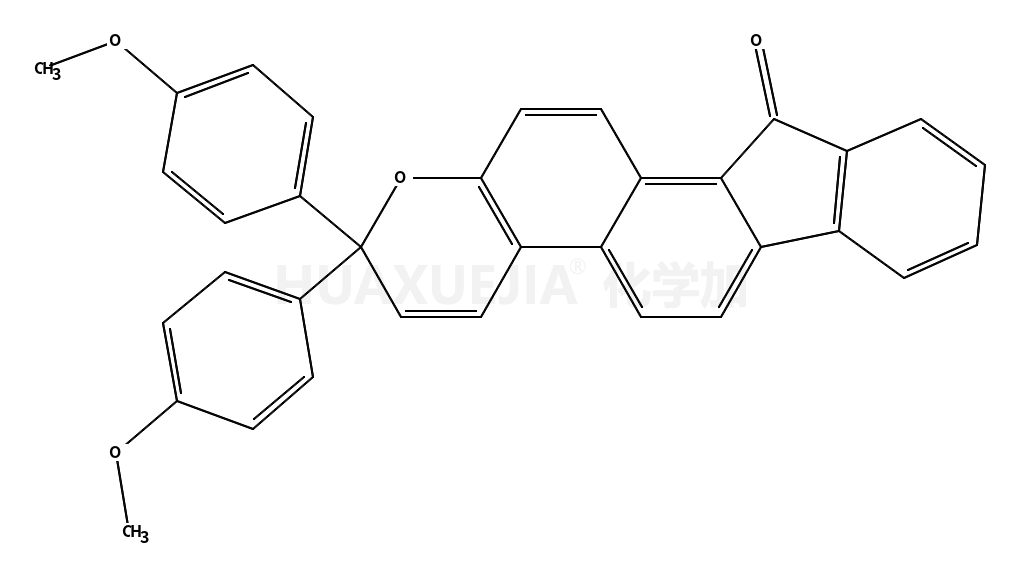 4,4-双(4-甲氧苯基)芴酮[2,1-f]苯并哌喃-13(4H)-酮