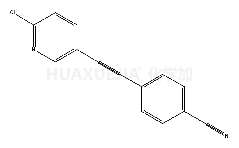 Benzonitrile, 4-[2-(6-chloro-3-pyridinyl)ethynyl]