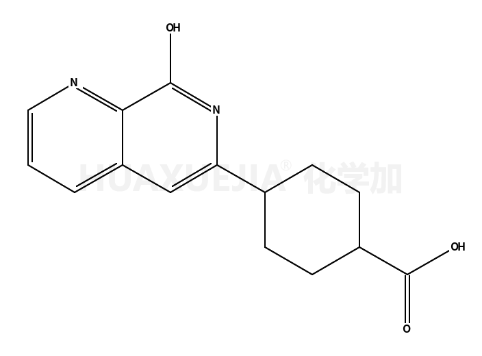 Cyclohexanecarboxylic acid, 4-(7,8-dihydro-8-oxo-1,7-naphthyridin-6-yl)