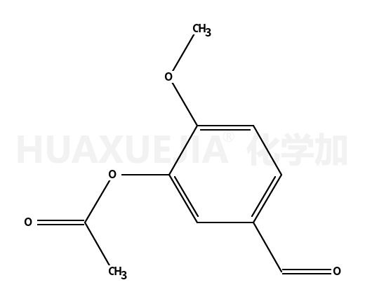 5-甲酰基-2-甲氧基苯基 乙酸酯