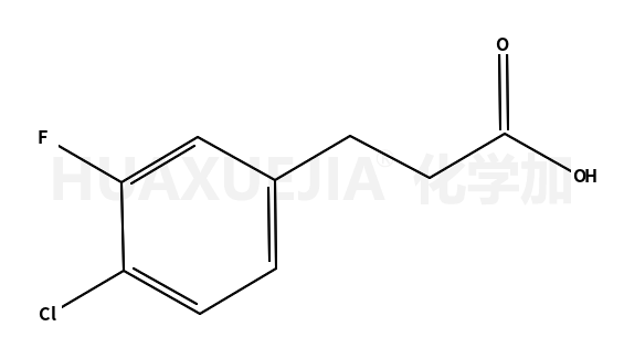 3-(4-Chloro-3-fluorophenyl)propionic acid