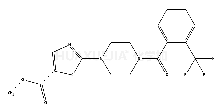 2-[4-(2-三氟甲基苯甲酰基)哌嗪-1-基]噻唑-5-羧酸甲酯