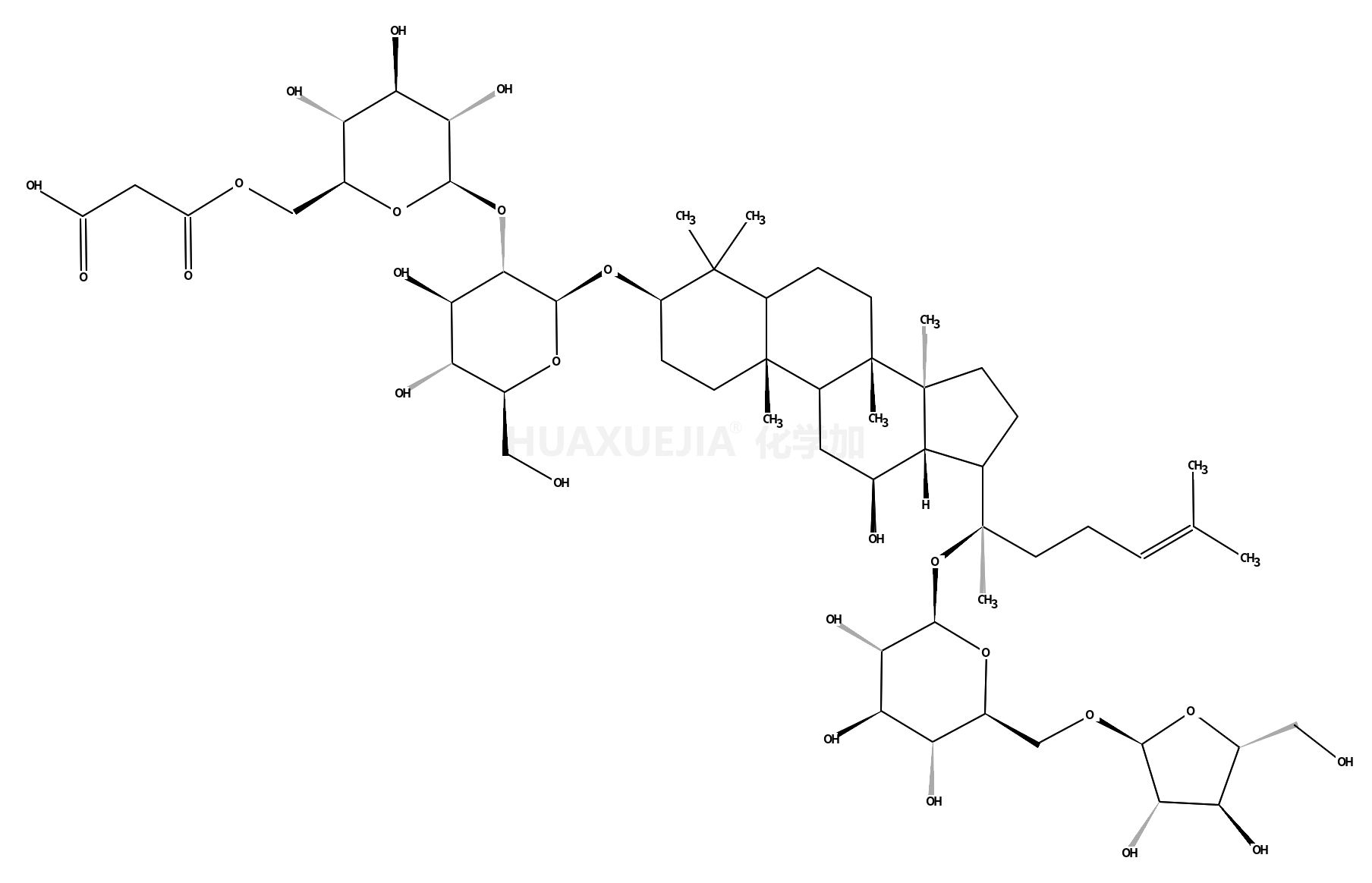 丙二酰基人参皂苷Rc