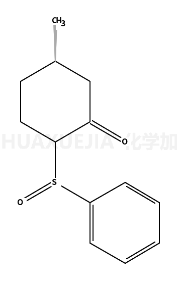 (5R)-2-(benzenesulfinyl)-5-methylcyclohexan-1-one