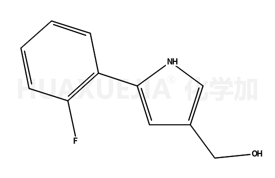 (5-(2-fluorophenyl)-1H-pyrrol-3-yl)methanol