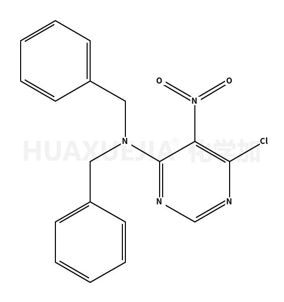 N,N-dibenzyl-6-chloro-5-nitropyrimidine-4-amine
