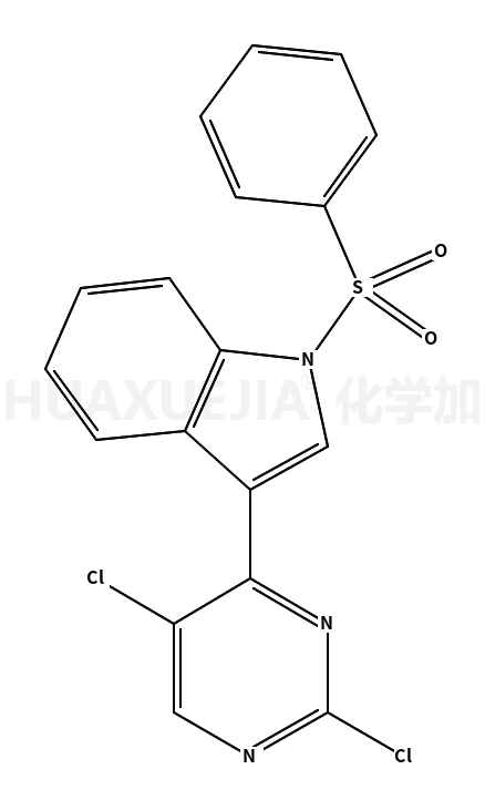 3-(2,5-二氯嘧啶-4-基)-1-(苯基磺酰基)-1H-吲哚