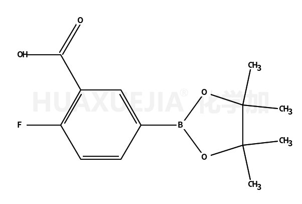 2-氟-5-(4,4,5,5-四甲基-1,3,2-二噁硼烷-2-基)苯甲酸