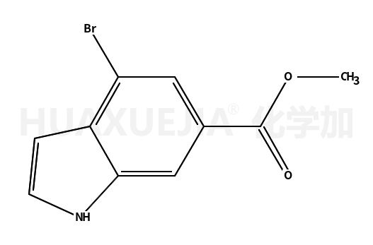 甲基-4 - 溴-1H-吲哚-6 - 羧酸乙酯