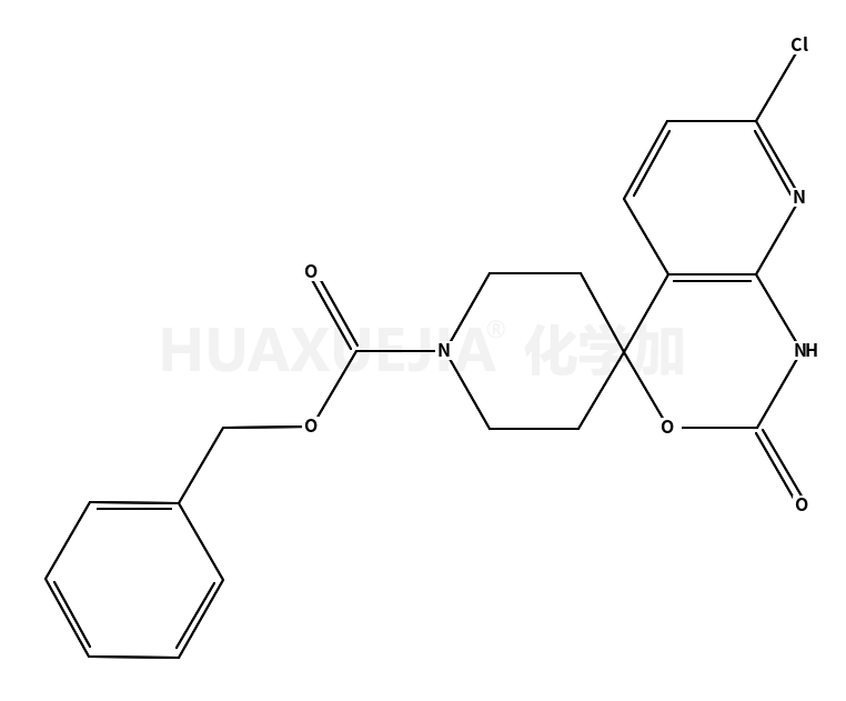 7-氯-2-氧代-1,2-二氢螺[哌啶-4,4-吡啶并[2,3-d][1,3]噁嗪]-1-羧酸苄酯