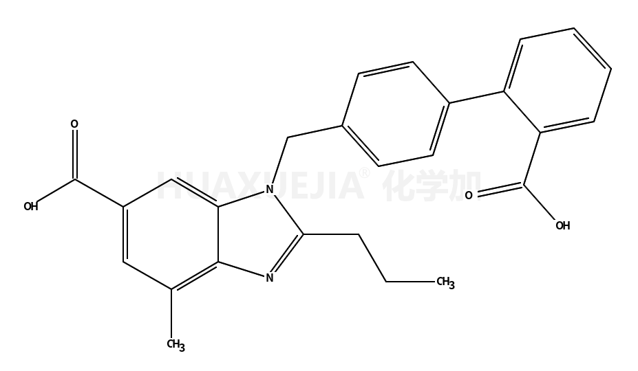 1-((2-羧基-[1,1-联苯]-4-基)甲基)-4-甲基-2-丙基-1H-苯并[d]咪唑-6-羧酸