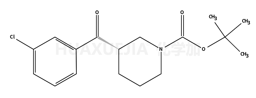 3-(3-氯苯甲酰基)哌啶-1-羧酸-(R)-叔丁酯