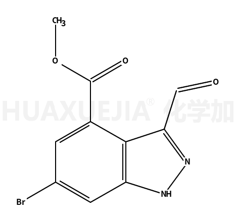 6-溴-3-甲酰基-4-吲唑羧酸甲酯